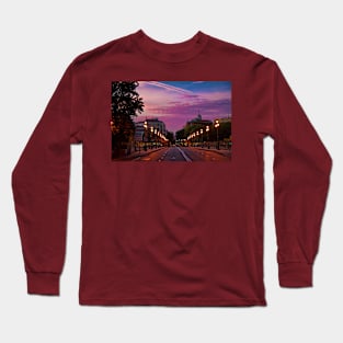 Spain. Madrid. Sunrise. Long Sleeve T-Shirt